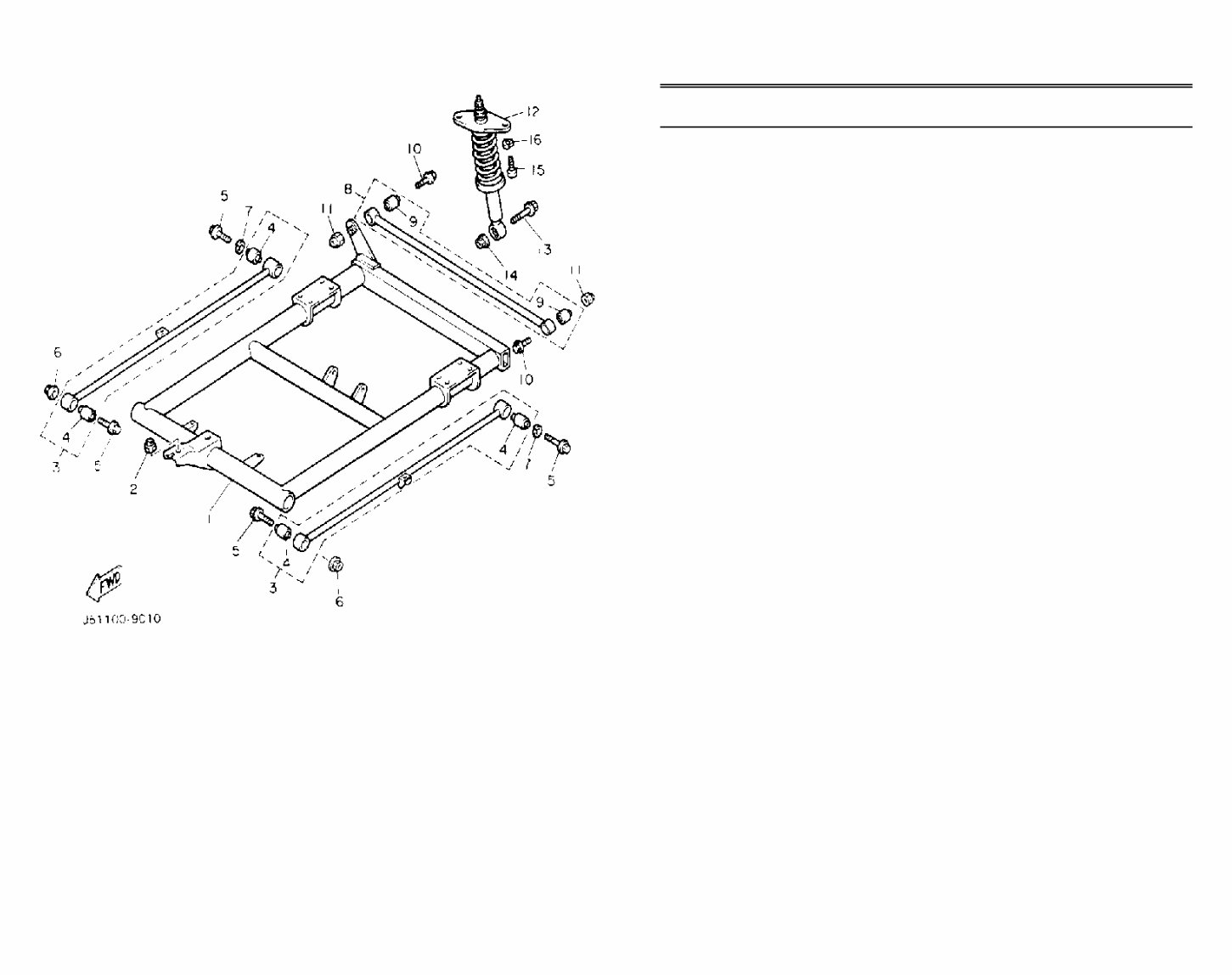 YAMAHA G5 EF GOLF CART Replacement Parts Manual preview img 2
