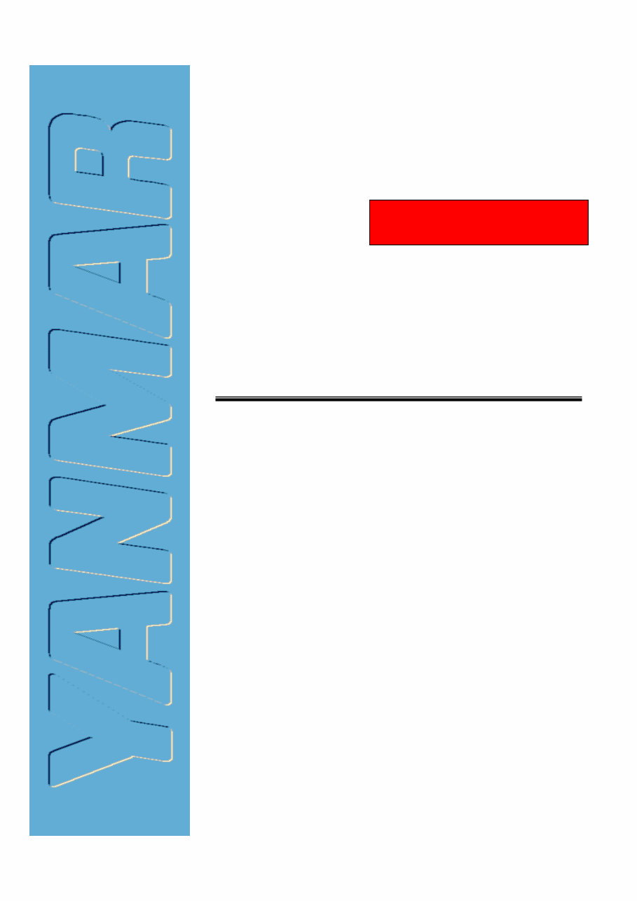 YANMAR 6LY Series Marine Diesel Workshop Service Manual preview img 1