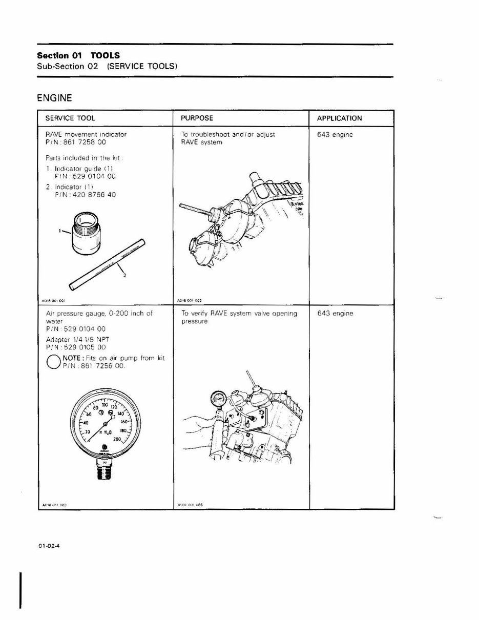 1991 SKI DOO SAFARI GLX Factory Service & Work Shop Manual preview img 9