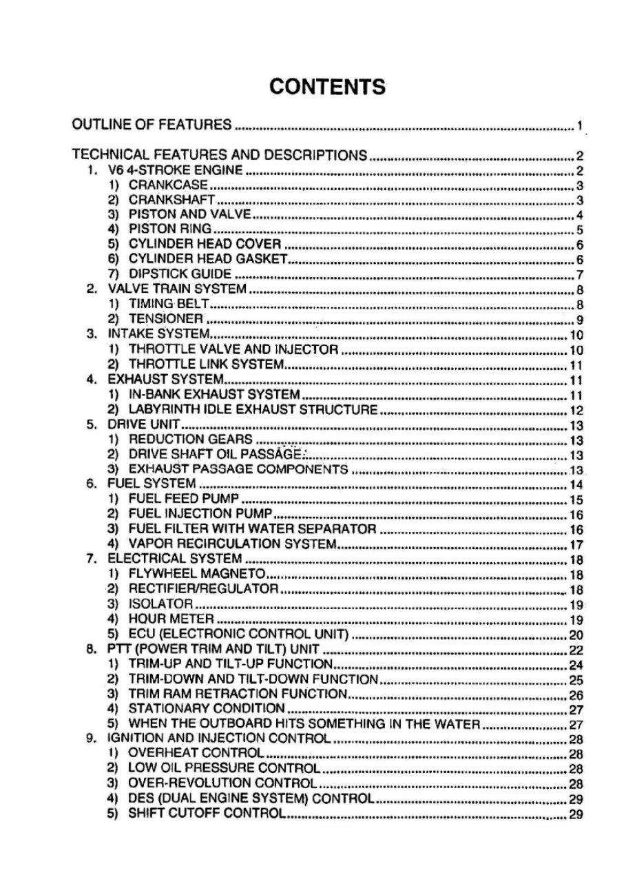 Yamaha 200HP (F200B/FL200B) Outboards OEM Service & Repair Manual preview img 2