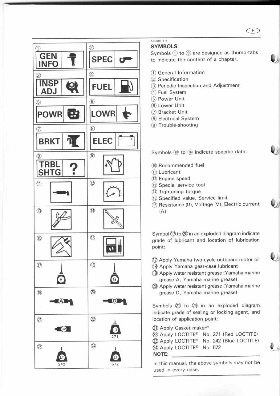 Yamaha Marine Outboard 25V / 30G (C30) Service Repair Manual preview img 7