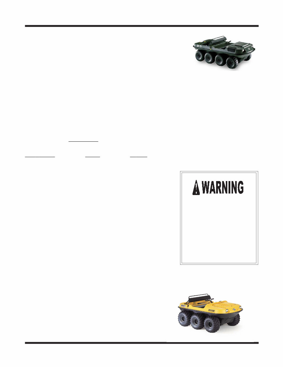 1997-2006 Argo Bigfoot 6x6 UTV Repair Manual preview img 9