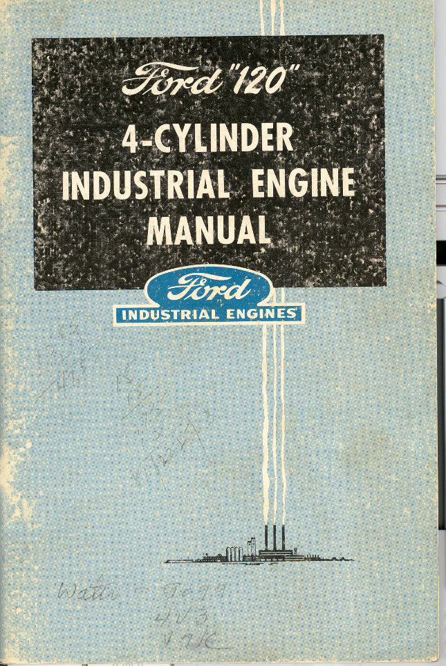 Ford 120 4 Cylinder Industrial Engine Service Manual preview img 1