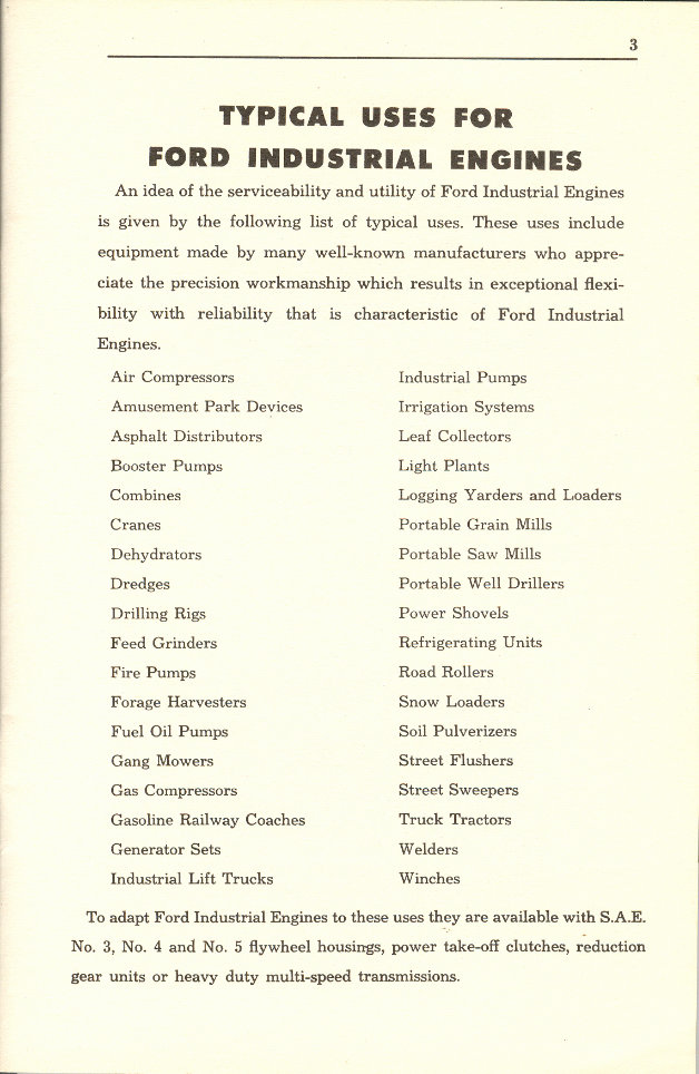 Ford 120 4 Cylinder Industrial Engine Service Manual preview img 7