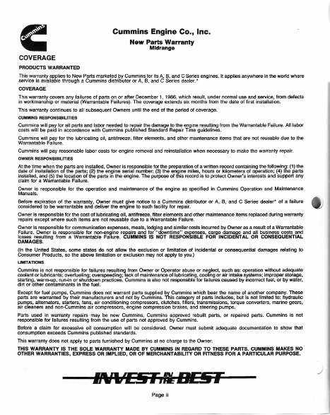 Cummins 4BT Parts Catalog preview img 3