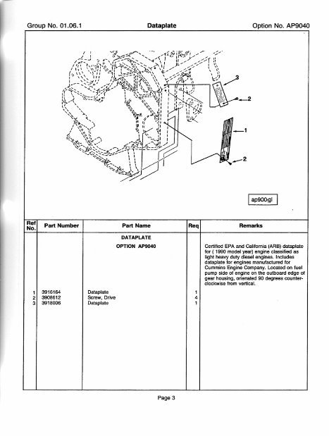 Cummins 4BT Parts Catalog preview img 8