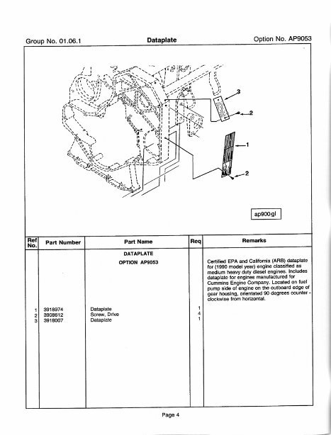 Cummins 4BT Parts Catalog preview img 9
