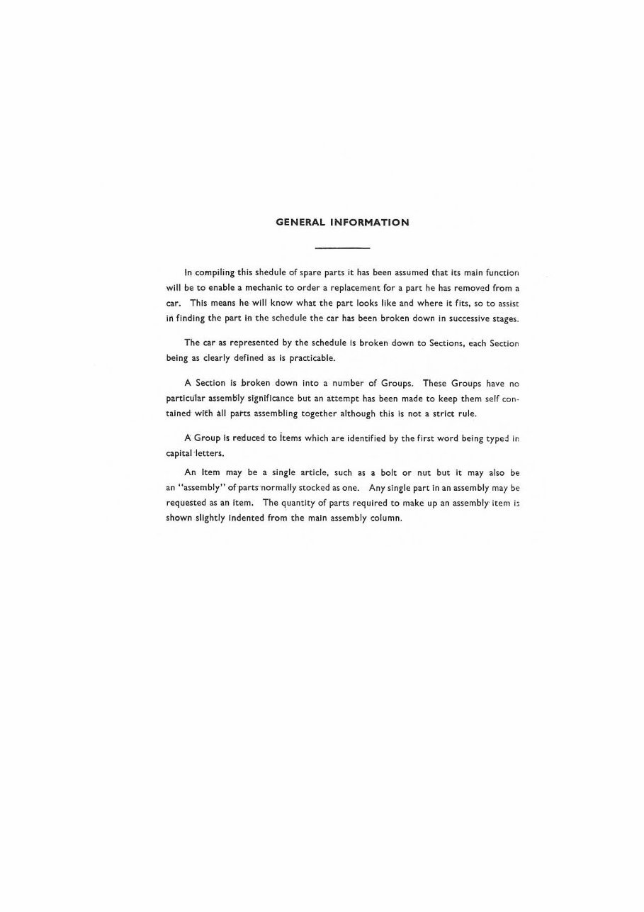 Rolls Royce Silver Cloud II & Bentley S2 & Continental S2 Illustrated Parts Catalog Manual - preview img 2