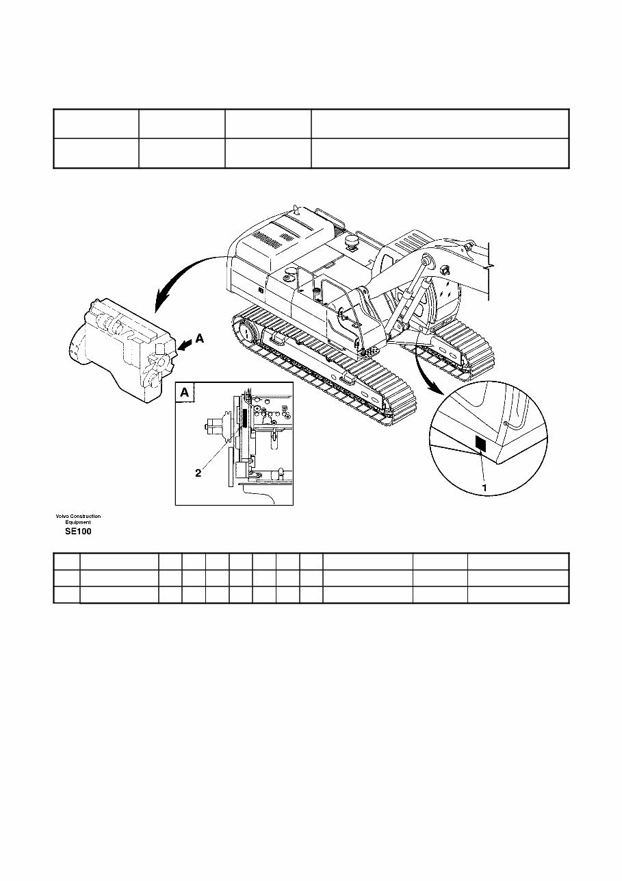 Volvo EC360, EC360 LC, EC360 NLC Excavator Service Parts Catalogue Manual INSTANT SN: 3001 and up preview img 2