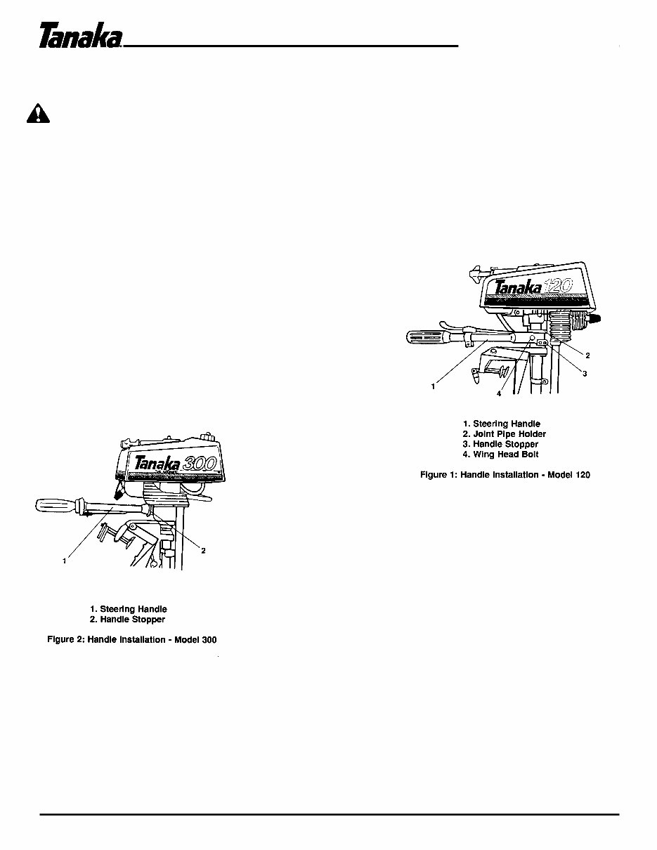 TANAKA OUTBOARDS TOB-120 300 Manual preview img 6