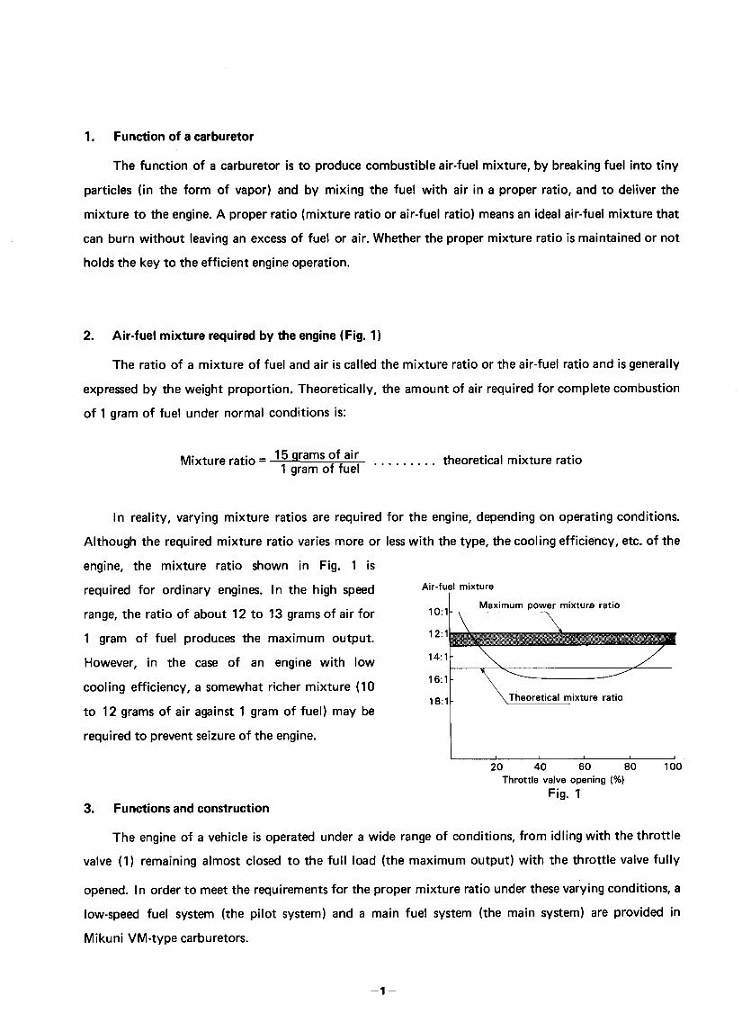 MIKUNI VM CARBURETOR SUPER TUNING Manual preview img 5