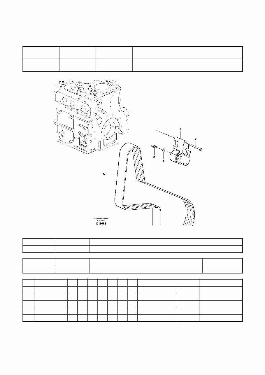 Volvo EC290C L, EC290C LD, EC290C LR, EC290C NL Excavator Service Parts Catalogue Manual INSTANT SN: 110001 and up preview img 1