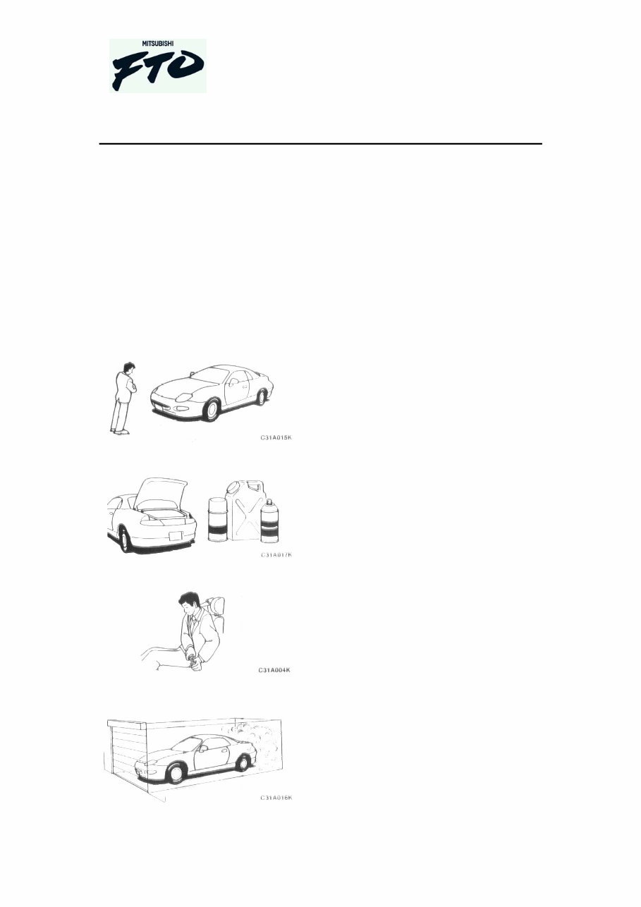 Mitsubishi FTO Owners owner user Handbook Manual FTO 2.0 GR GX GPX GPVR preview img 9