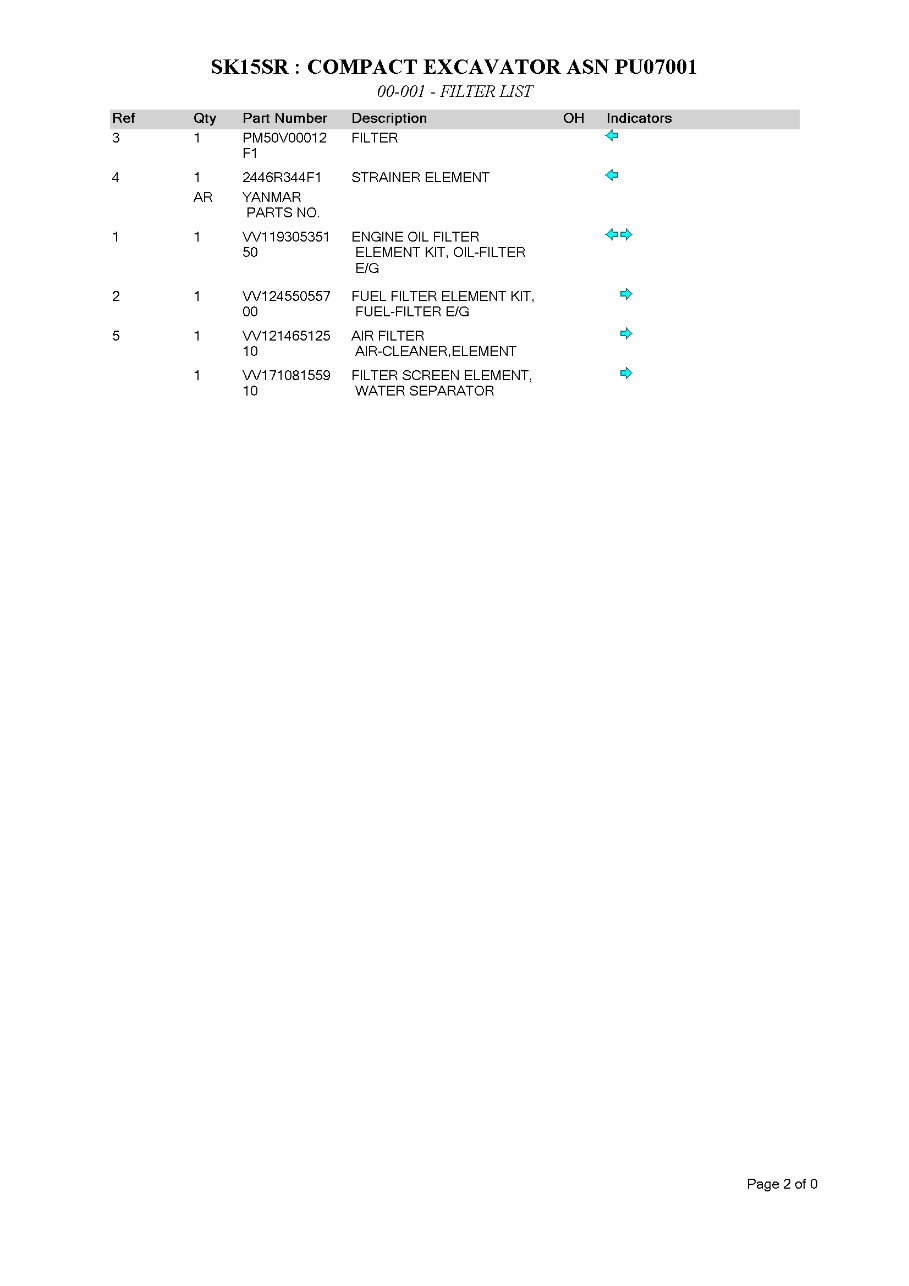 Kobelco SK15SR Mini Excavator Parts Manual ( PU07001-07254 ) preview img 7