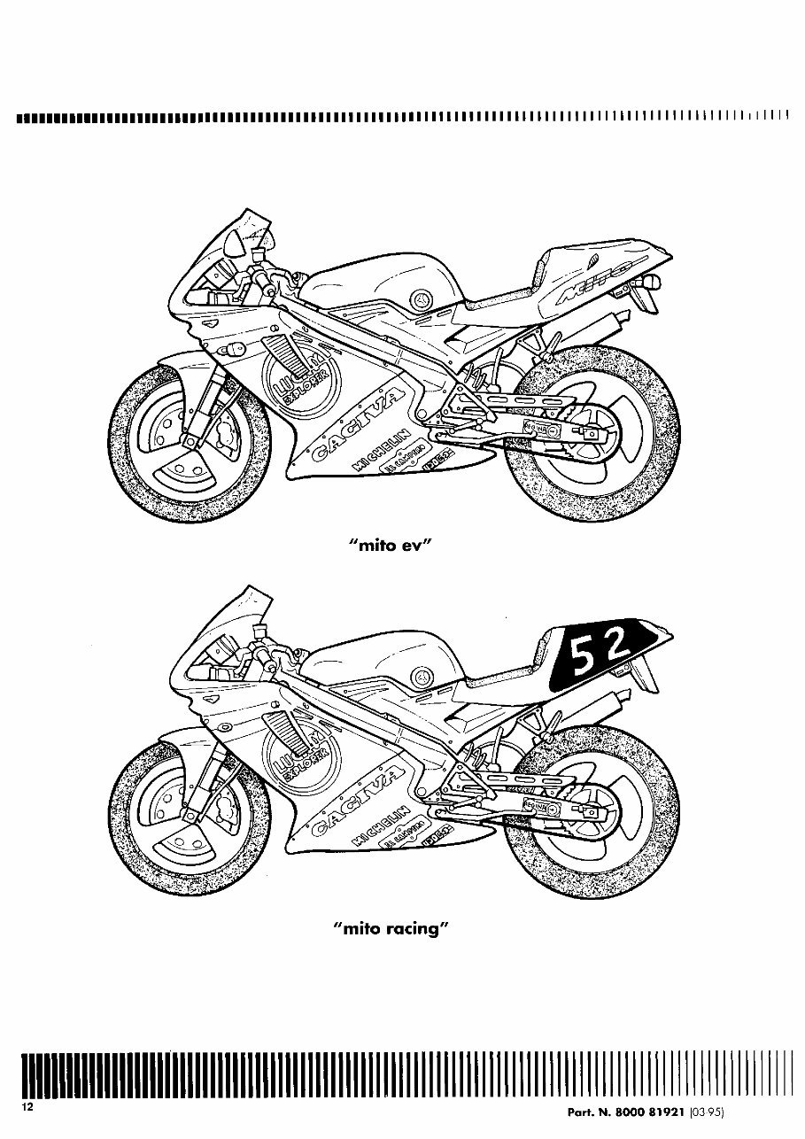 Cagiva Mito 125 Evolution EV Service Repair Workshop Manual preview img 6