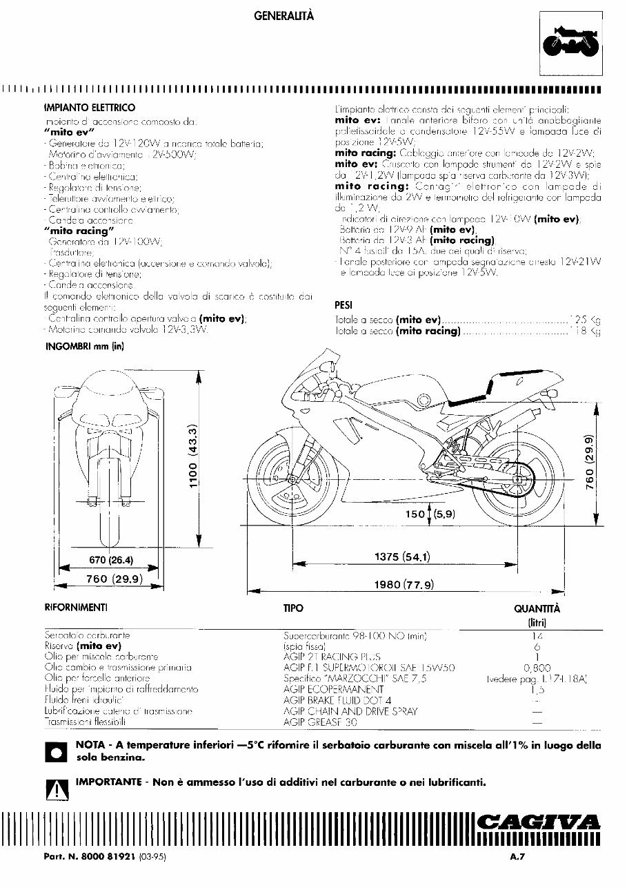 Cagiva Mito 125 Evolution EV Service Repair Workshop Manual preview img 9