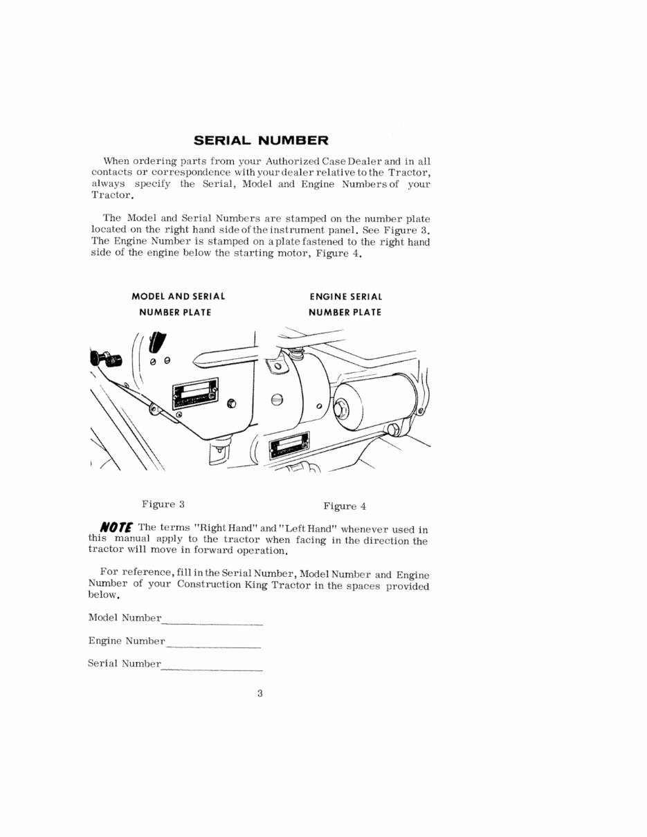 1966-1971 Case 580 Construction King 580CK Tractor Owners Manual preview img 7