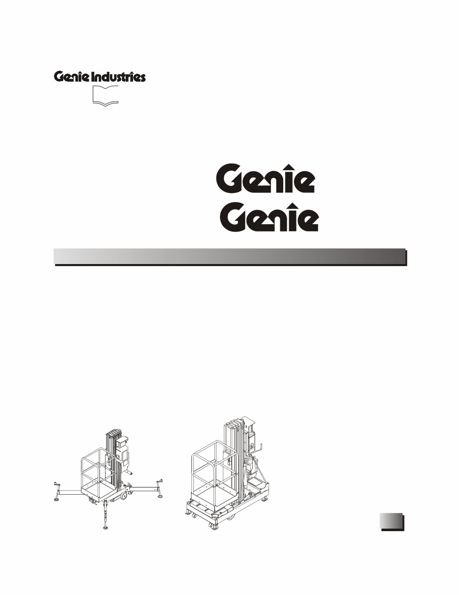 Genie AWP IWP Work Platform Service Repair Manual preview img 1