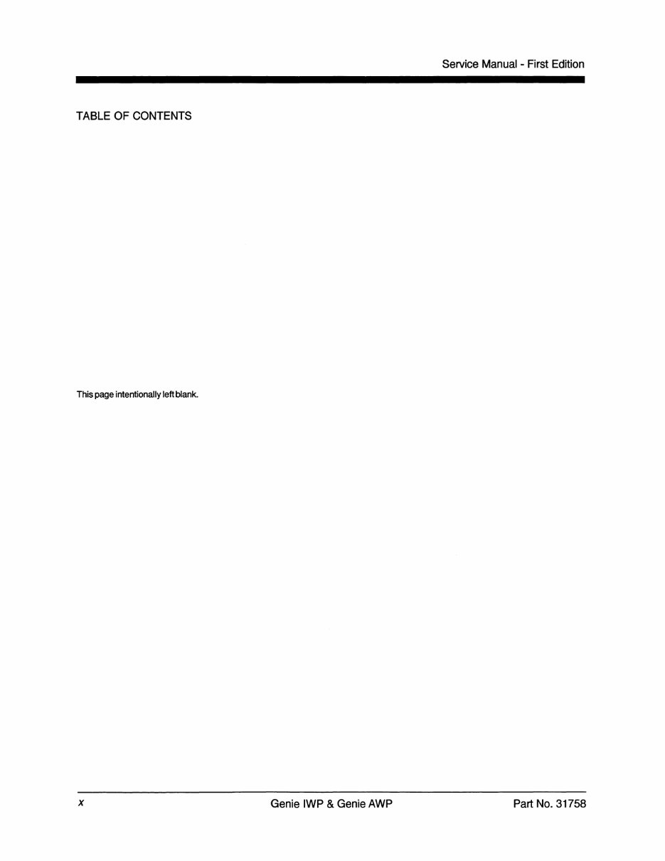 Genie AWP IWP Work Platform Service Repair Manual preview img 9