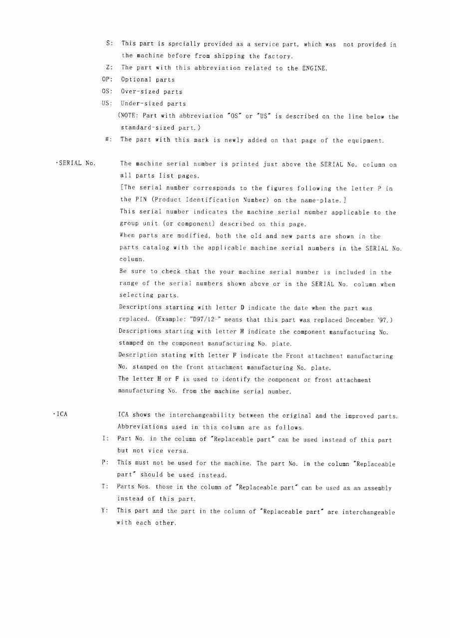 HITACHI EX300-5 EX300LC-5 EX330LC-5 EX350H-5 EX350LCH-5 EX350K-5 EX350LCK-5 EX370-5 EX370HD-5 Excavator Parts Catalog Manual preview img 9