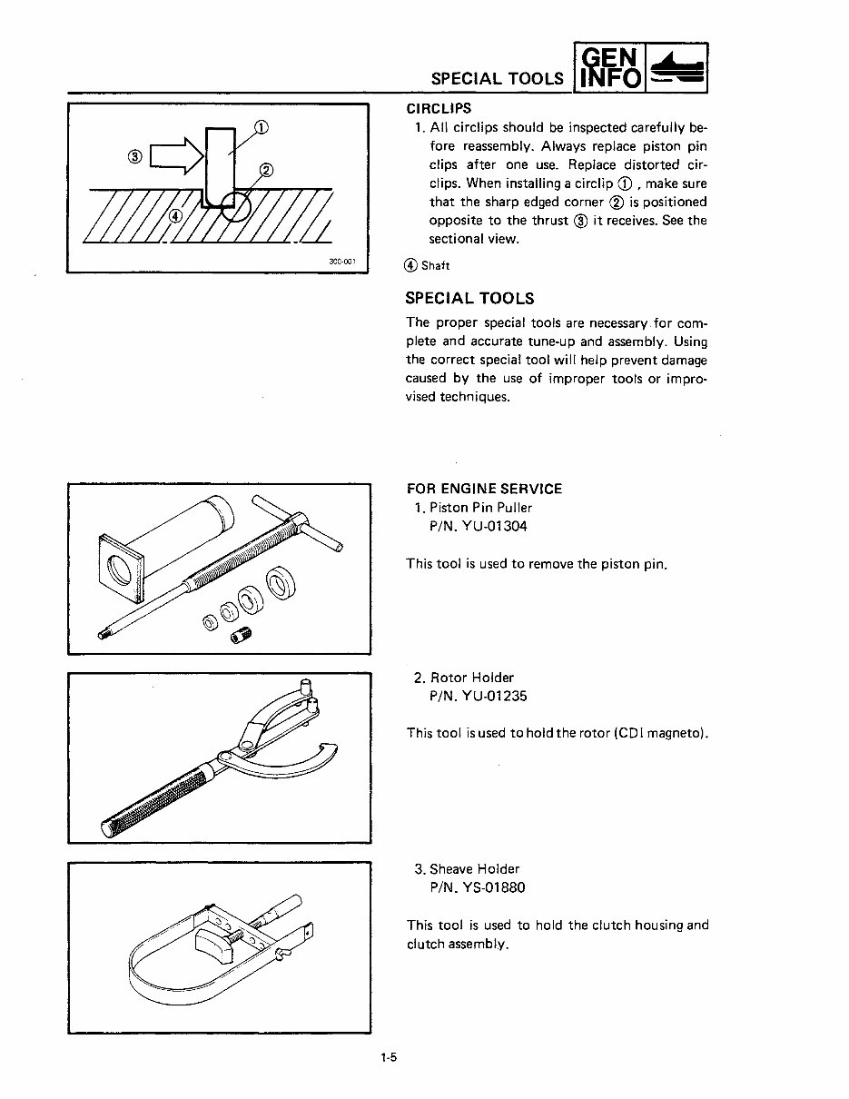  Yamaha Snoscoot SV80 SV 80 88 89 90 91 Snowmobile Service Repair Workshop Manual preview img 8