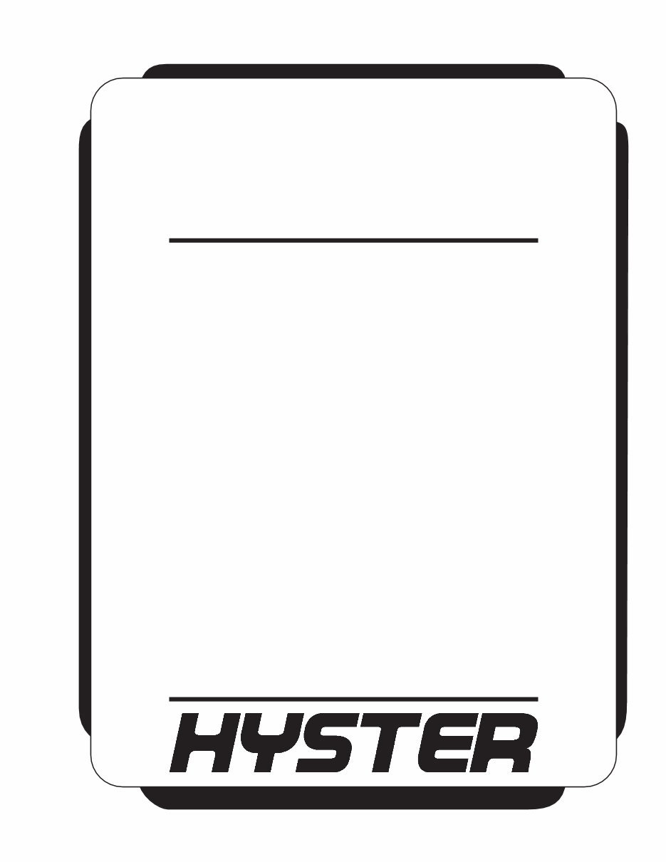Hyster G006 (H6.00-7.00XL) Forklift Parts Manual preview img 1