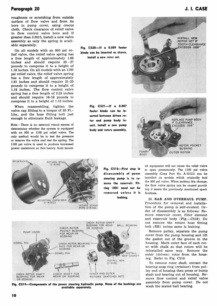 Case 701B, 703B, 711B, 713B Tractor Workshop Service Repair Manual - preview img 10