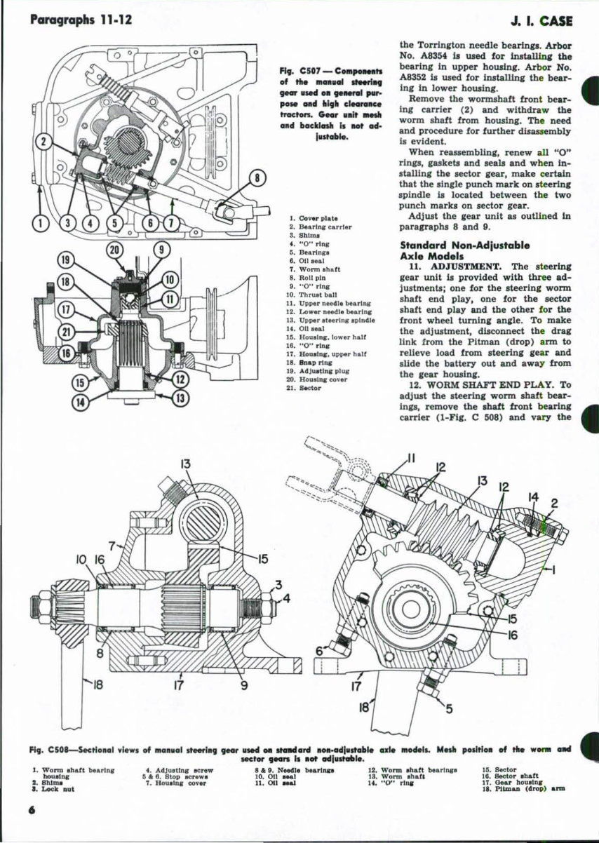 Case 701B, 703B, 711B, 713B Tractor Workshop Service Repair Manual - preview img 6