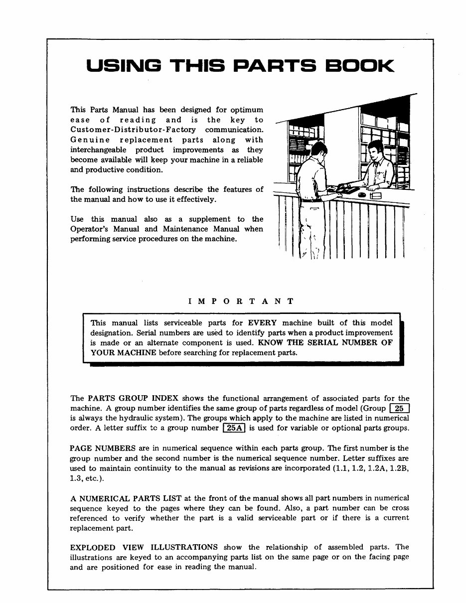 KOEHRING Hydraulic Excavator 6625 Parts Manual preview img 2
