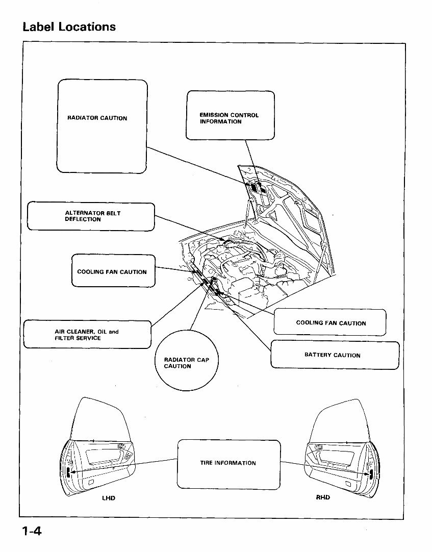 1988 - 1990 Honda Legend Factory Service & Repair Manual preview img 3