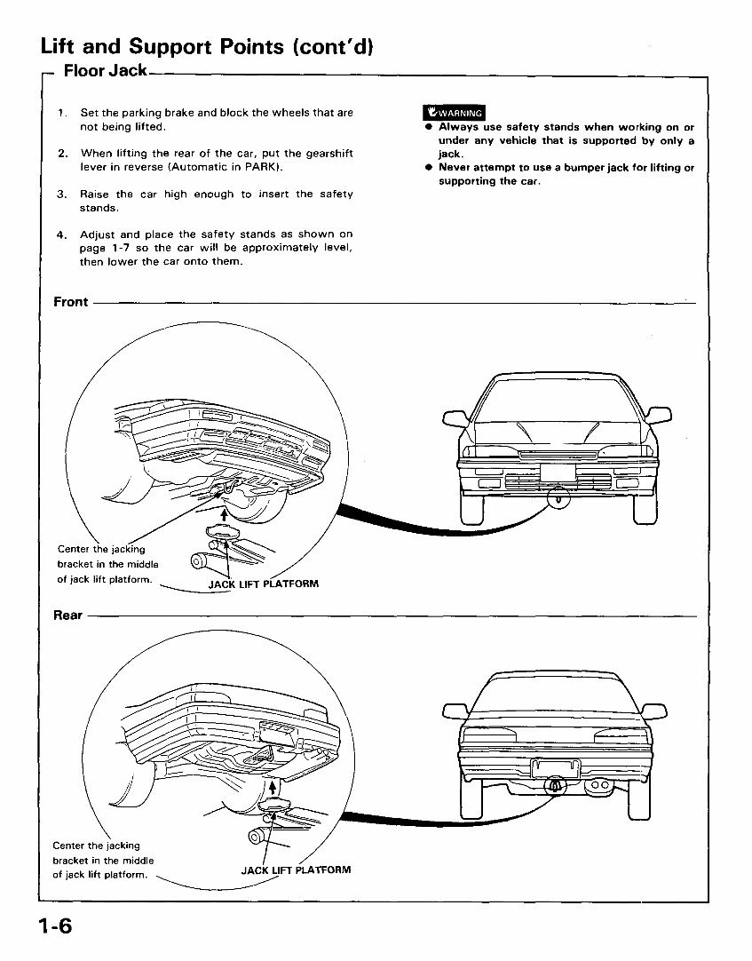 1988 - 1990 Honda Legend Factory Service & Repair Manual preview img 5
