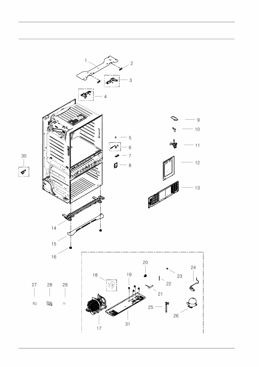Samsung RF4287HARS Service Manual and Repair Guide preview img 6