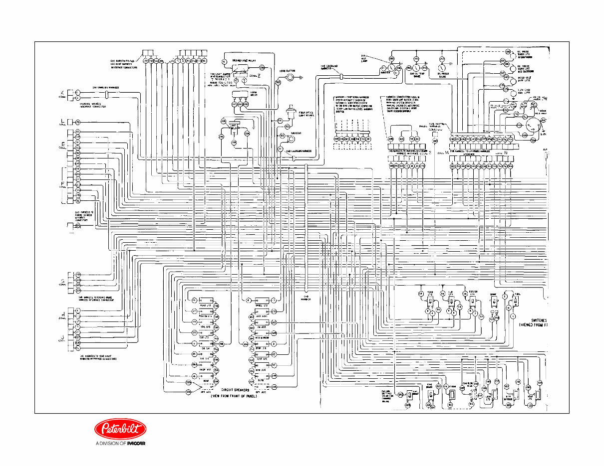 Peterbilt 348 Electrical Wiring Diagrams Manual preview img 1