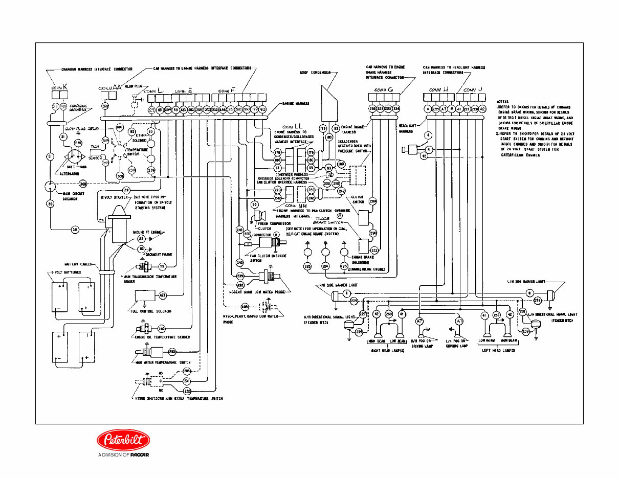 Peterbilt 348 Electrical Wiring Diagrams Manual preview img 3