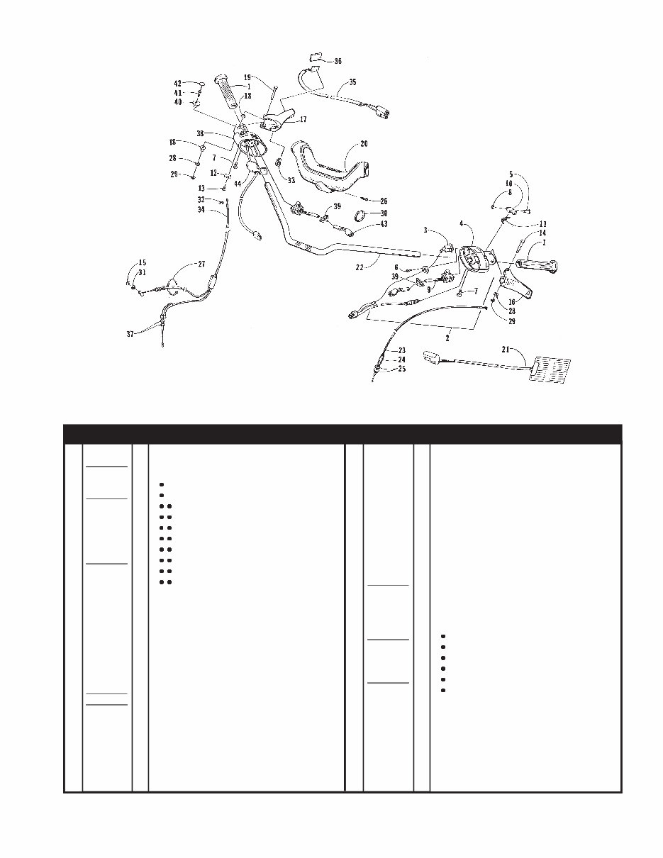 ARCTIC CAT JAG 440 DELUXE SNOWMOBILE Parts Manual Catalog preview img 6