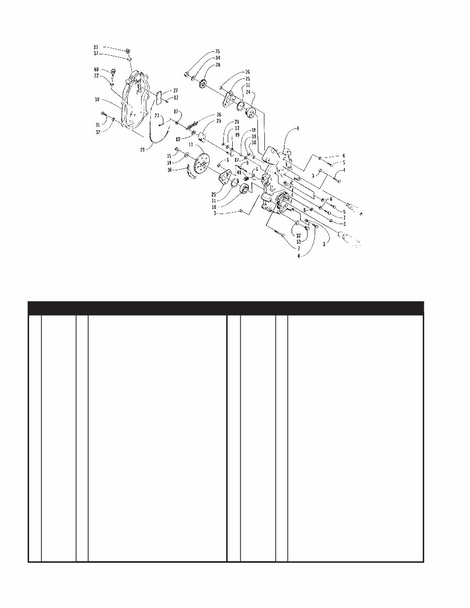 ARCTIC CAT JAG 440 DELUXE SNOWMOBILE Parts Manual Catalog preview img 7