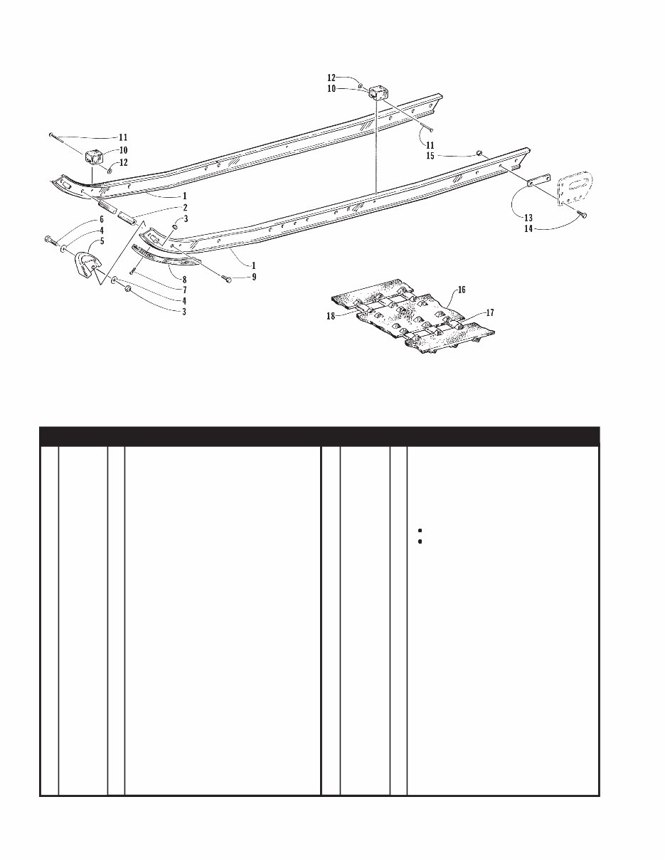 ARCTIC CAT JAG 440 DELUXE SNOWMOBILE Parts Manual Catalog preview img 9