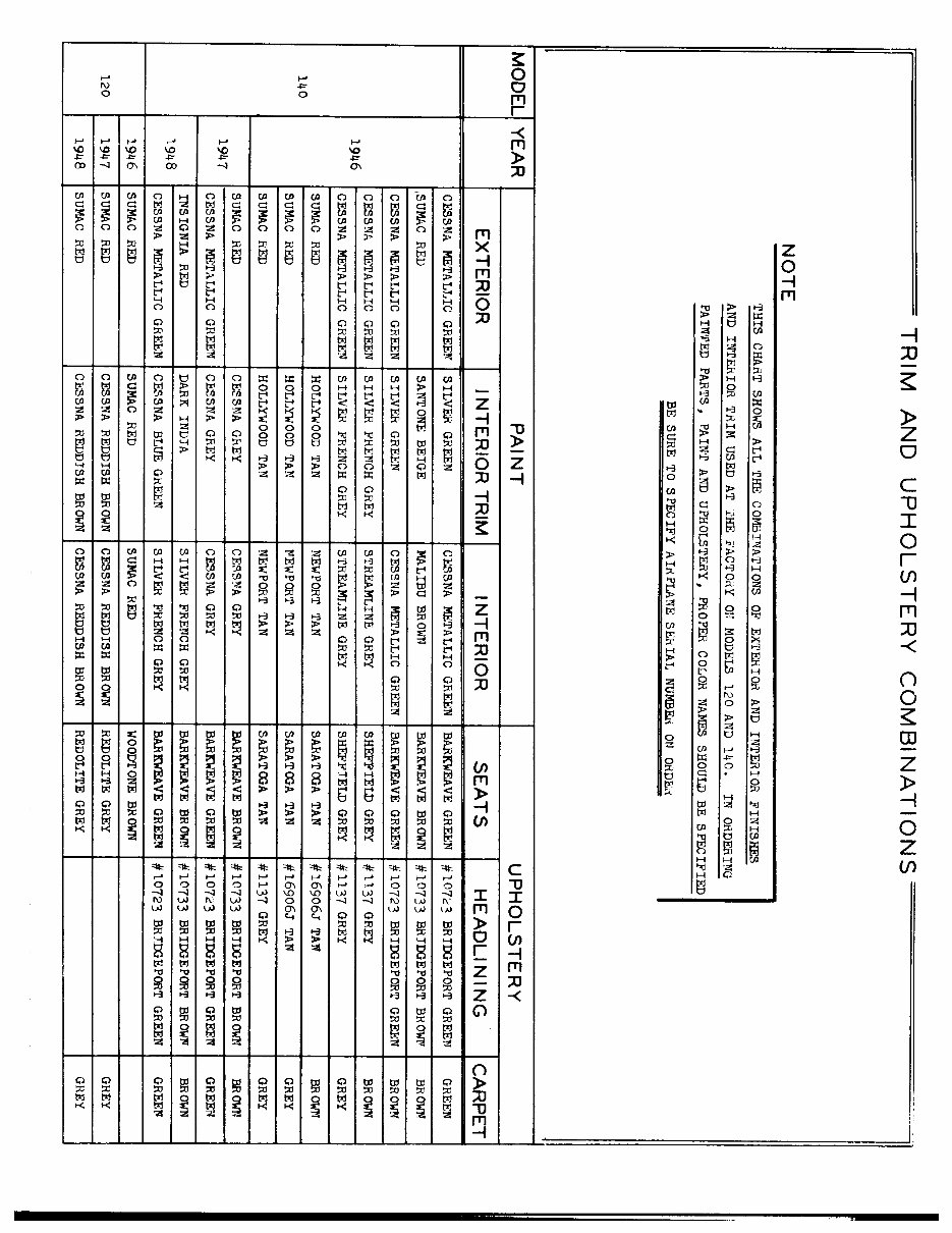 1954 Cessna 120 & 140 Parts Catalog preview img 9
