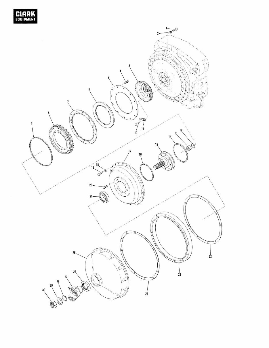 CLARK HURTH 28000 POWERSHIFT Transmission Workshop Service M preview img 9