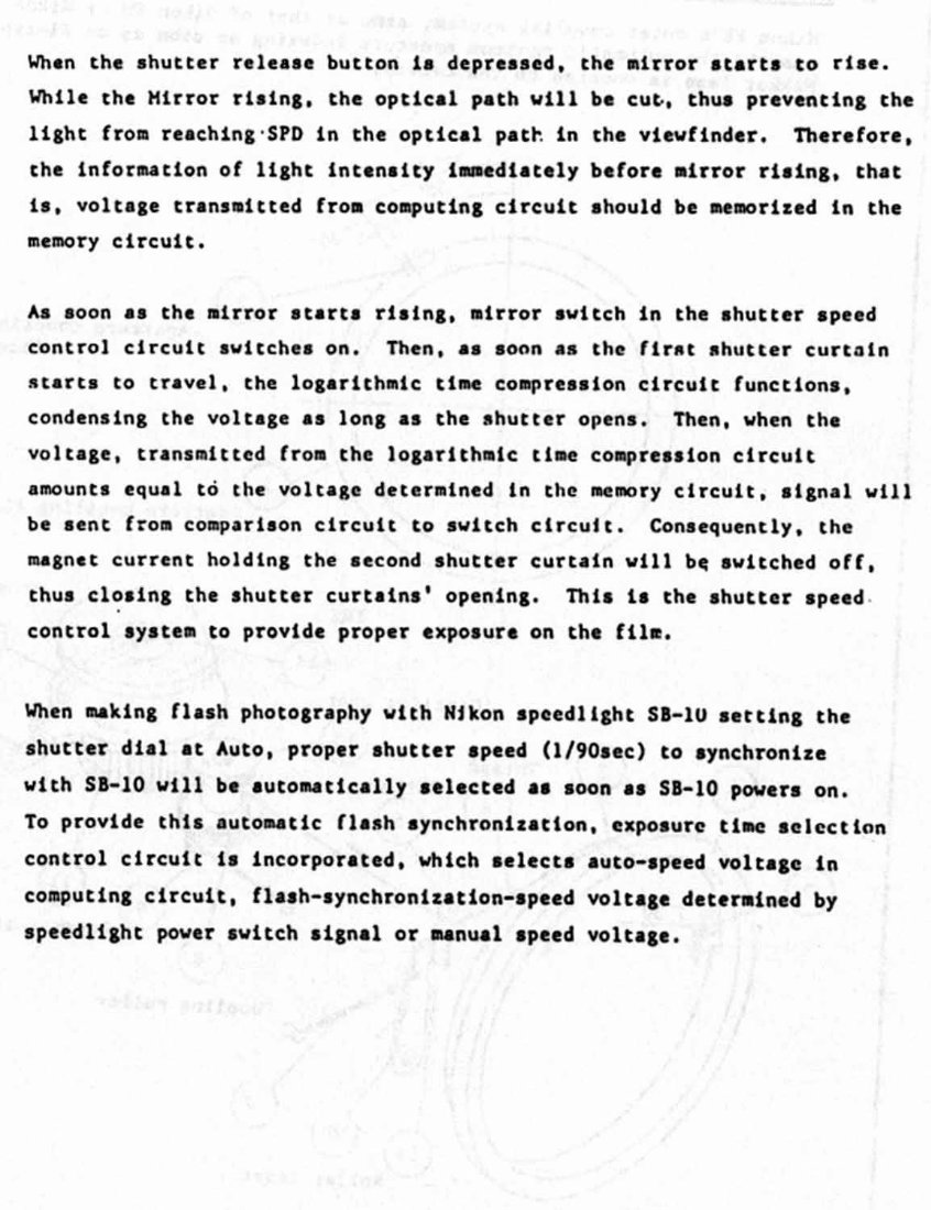 NIKON FE Service Repair Manual preview img 5