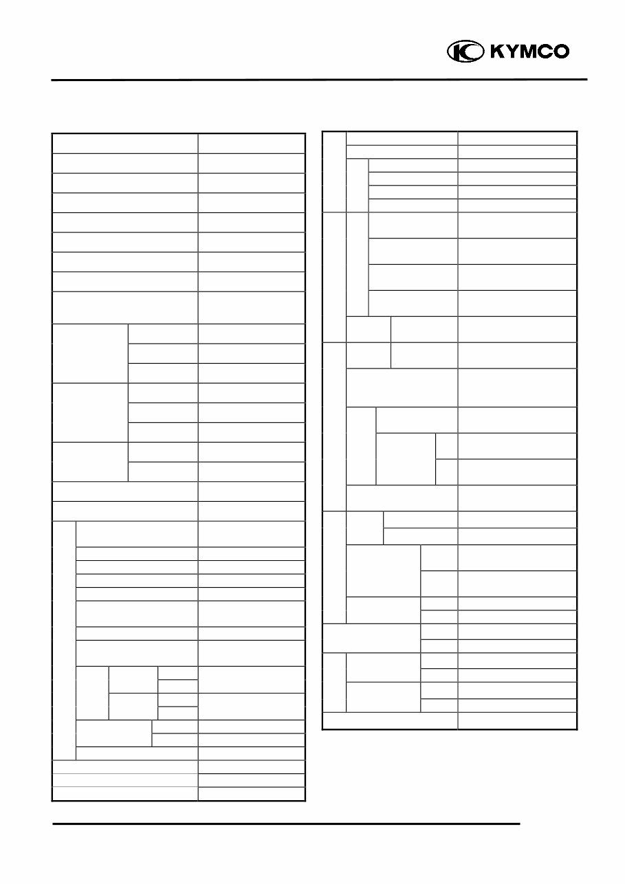 Kymco MXU 50 ATV OEM Service & Repair Manual preview img 5