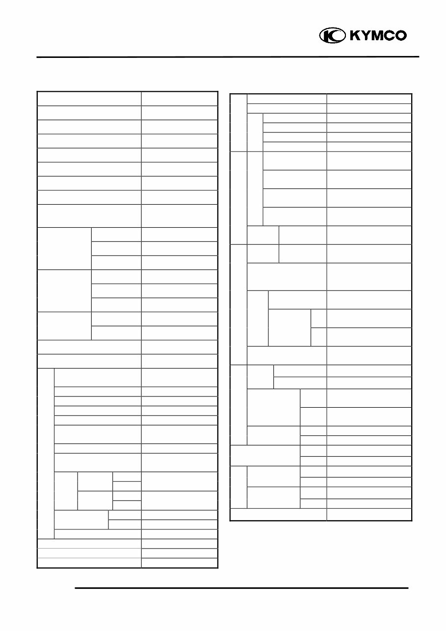 Kymco MXU 50 ATV OEM Service & Repair Manual preview img 6