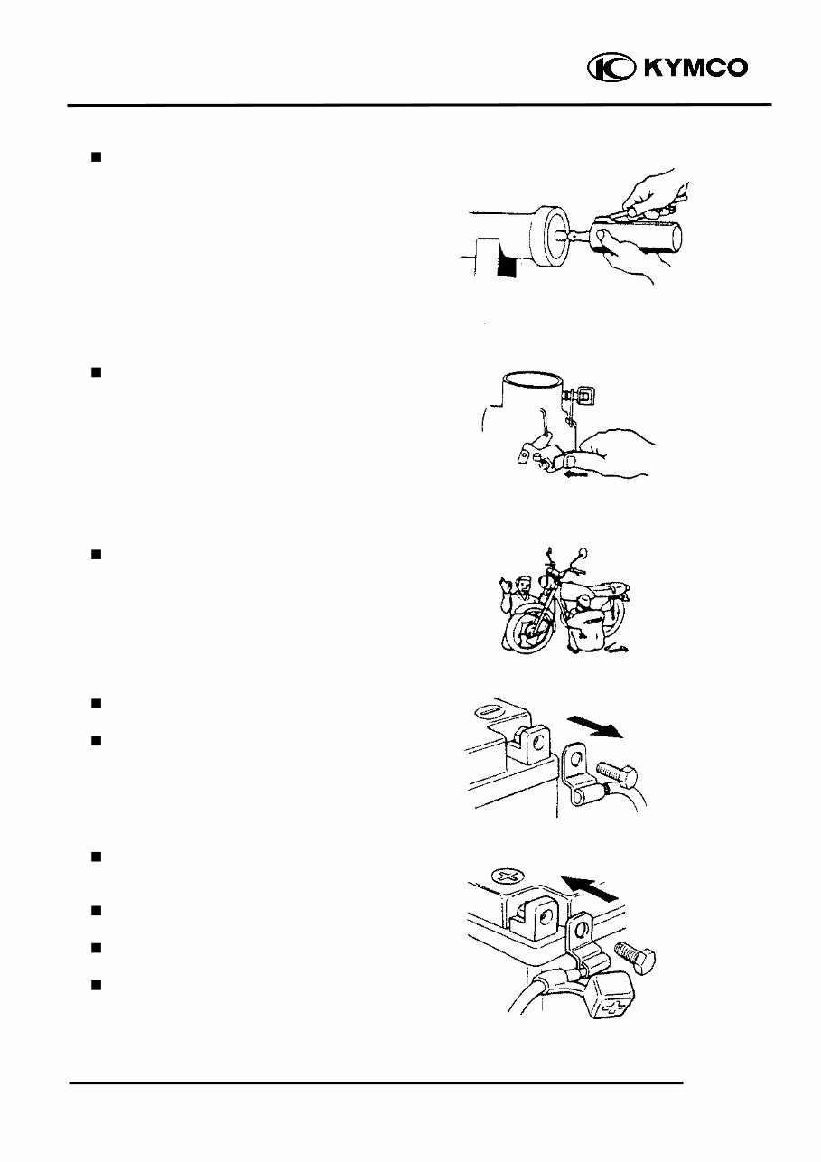 Kymco MXU 50 ATV OEM Service & Repair Manual preview img 9