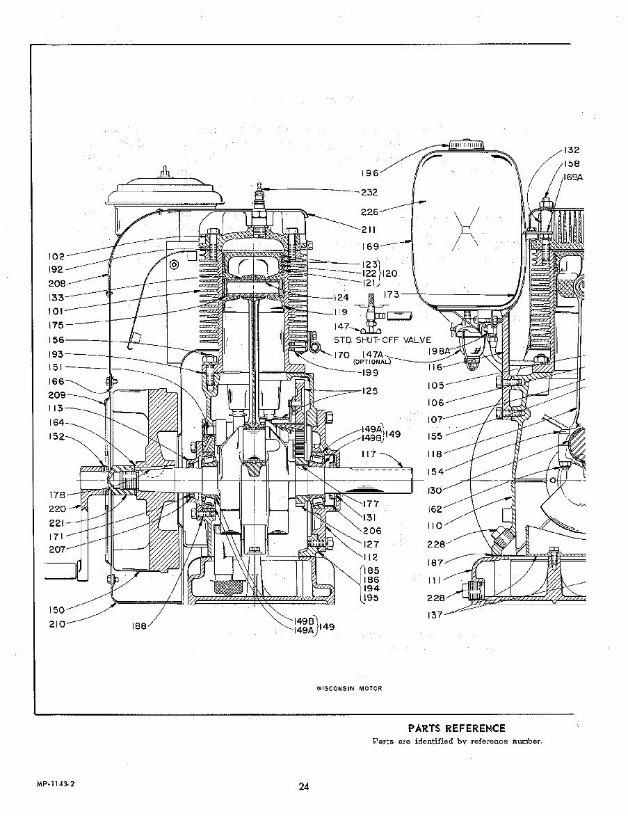 Wisconsin Engine parts manual AGND IPL preview img 2