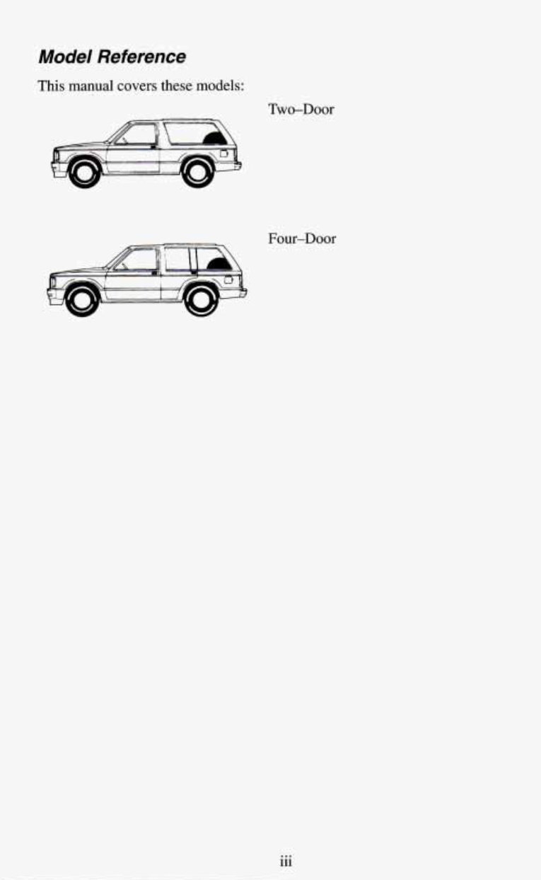1994 GMC Jimmy Owners Manual preview img 5