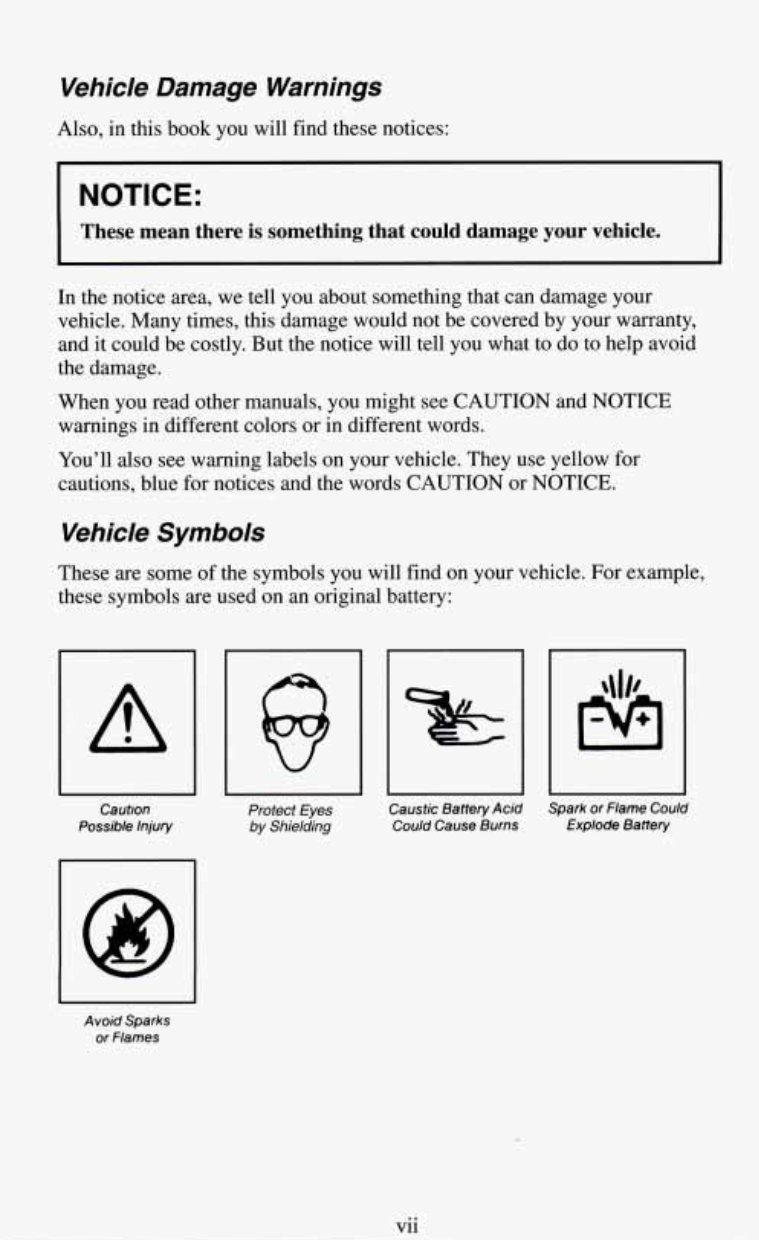 1994 GMC Jimmy Owners Manual preview img 9