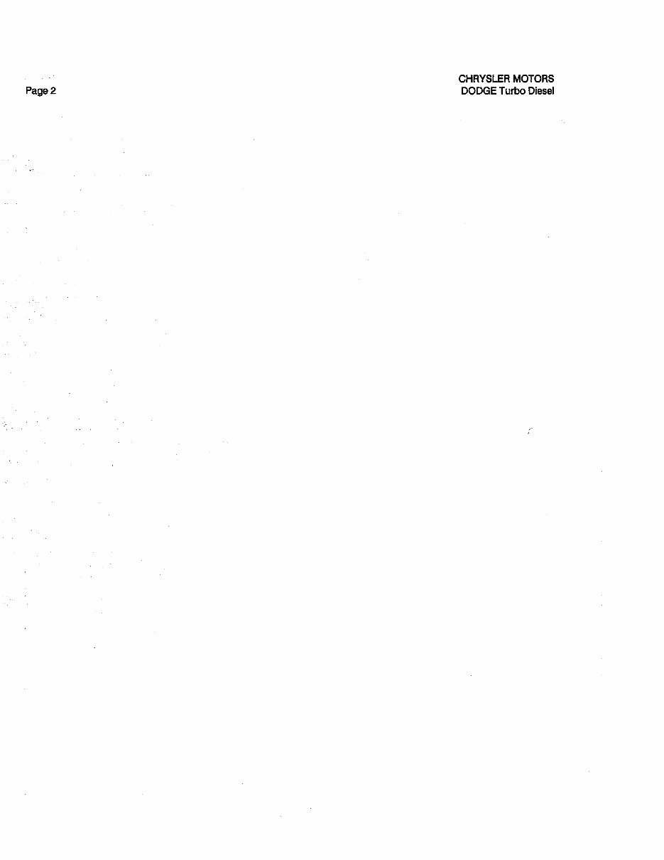 1991 Dodge Ramcharger Service & Repair Manual Software preview img 2