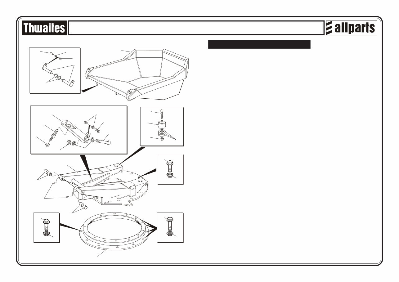 Thwaites 366 6 Tonne dumper parts manual preview img 10