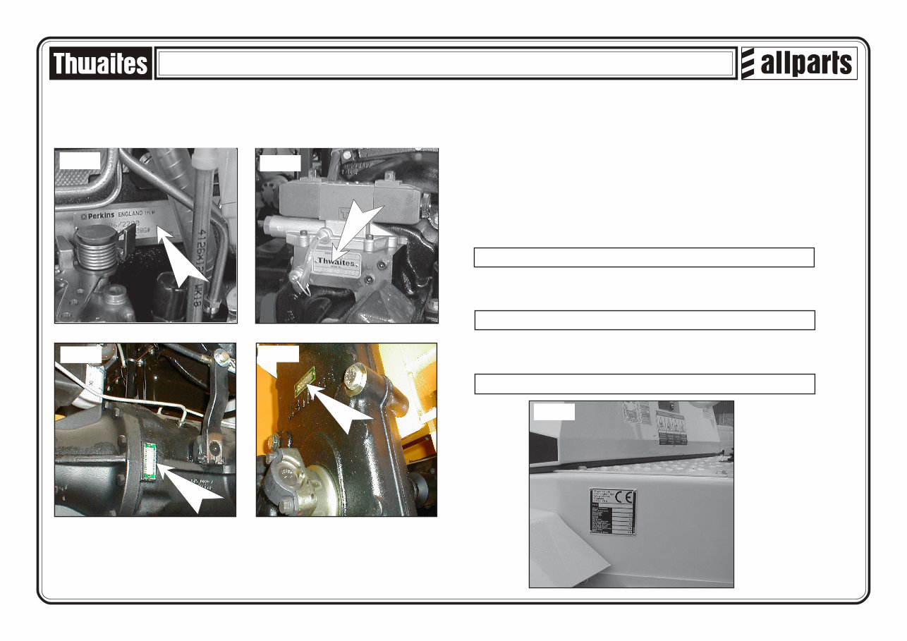 Thwaites 366 6 Tonne dumper parts manual preview img 2