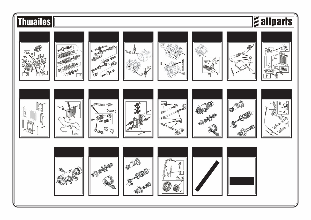 Thwaites 366 6 Tonne dumper parts manual preview img 5
